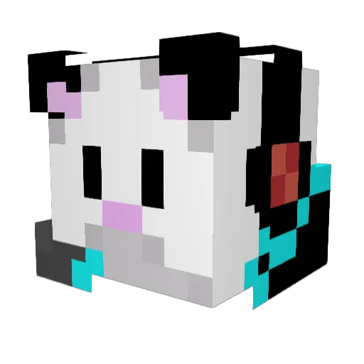 BriarFire_ Minecraft avatar head, 3D render