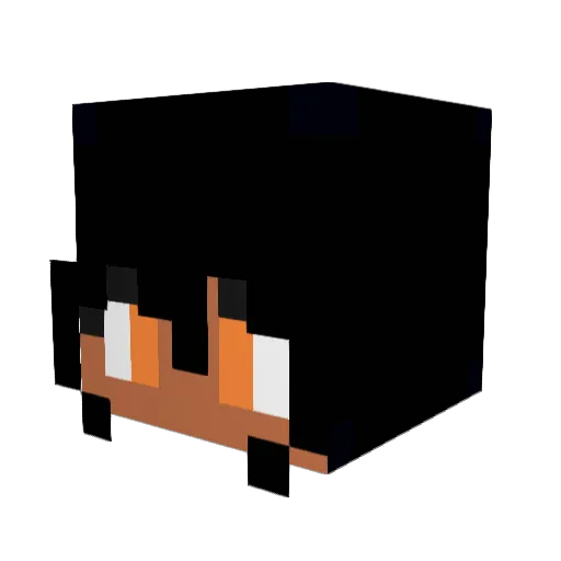 BriarRose20131 Minecraft avatar head, 3D render