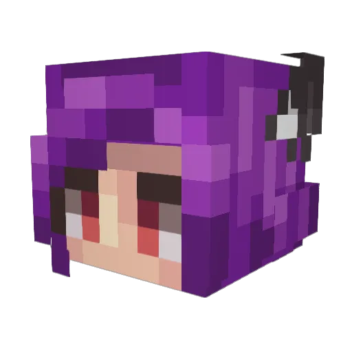BriarUltima Minecraft avatar head, 3D render