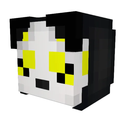 Briarmos Minecraft avatar head, 3D render