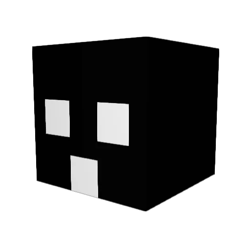 BriccoBro Minecraft avatar head, 3D render