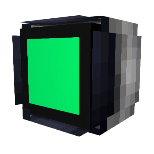 BrickBit3r Minecraft avatar head, 3D render