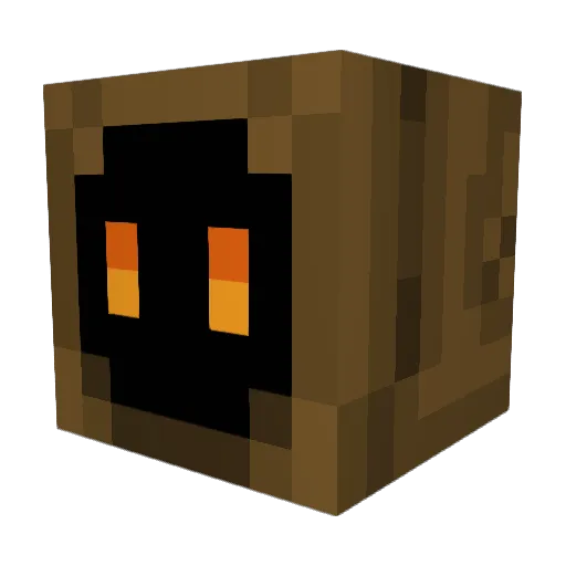 BrickBunny Minecraft avatar head, 3D render