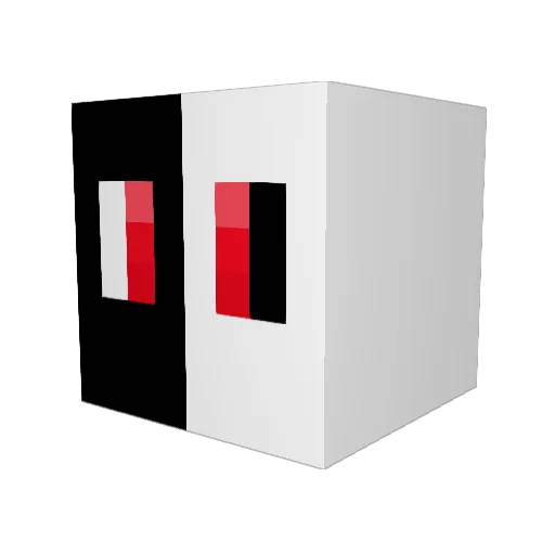 BrickCraft2013 Minecraft avatar head, 3D render