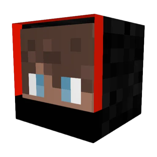 Brick_Boss_21 Minecraft avatar head, 3D render