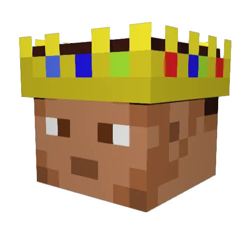BrickyBen09 Minecraft avatar head, 3D render