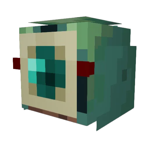 Briefercrayon53 Minecraft avatar head, 3D render