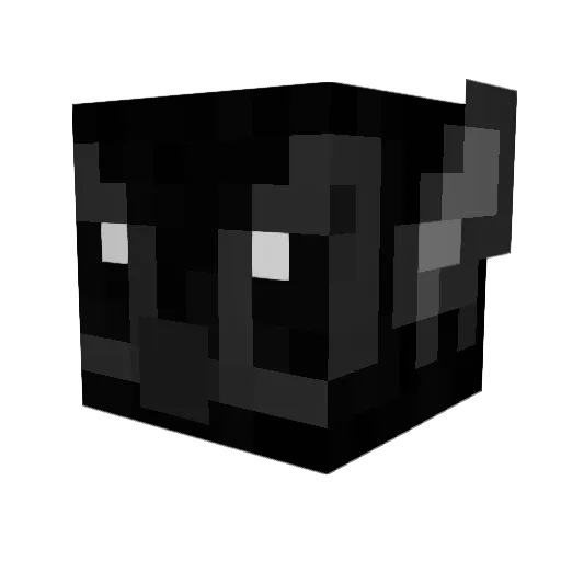 Brigand12 Minecraft avatar head, 3D render