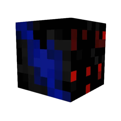 Briggian Minecraft avatar head, 3D render