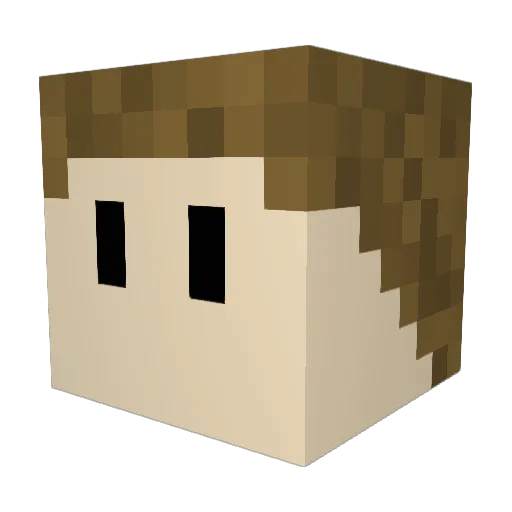 Briggs0738 Minecraft avatar head, 3D render