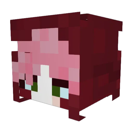 BrightMango6507 Minecraft avatar head, 3D render