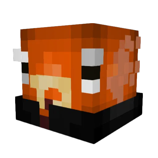 BrightMyles Minecraft avatar head, 3D render