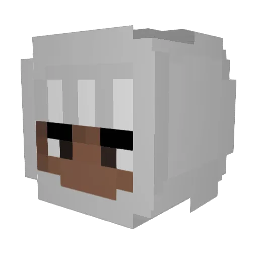 BriishMob Minecraft avatar head, 3D render