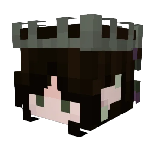 Briisskyy Minecraft avatar head, 3D render