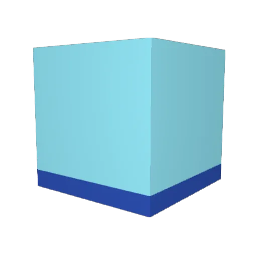 BrilliantThunder Minecraft avatar head, 3D render