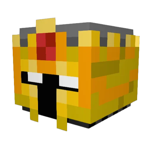 Brilsmurf_0204 Minecraft avatar head, 3D render