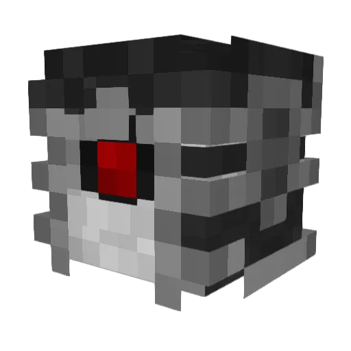 Brimgard Minecraft avatar head, 3D render