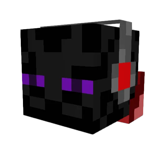 BringDeath8 Minecraft avatar head, 3D render