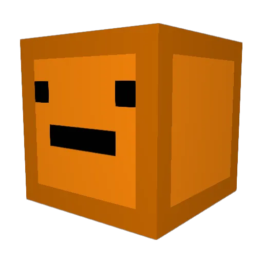 Bringenn Minecraft avatar head, 3D render
