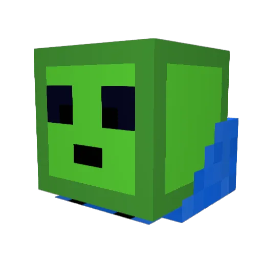 BrinsonM Minecraft avatar head, 3D render