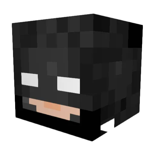 BriskTea_ Minecraft avatar head, 3D render