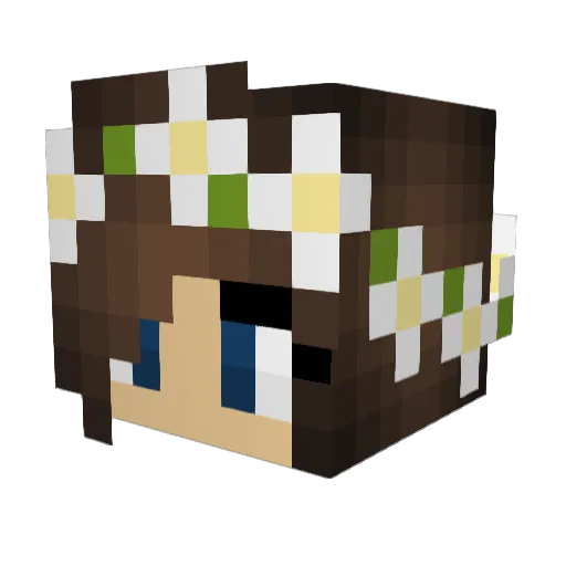 BritainH2002 Minecraft avatar head, 3D render