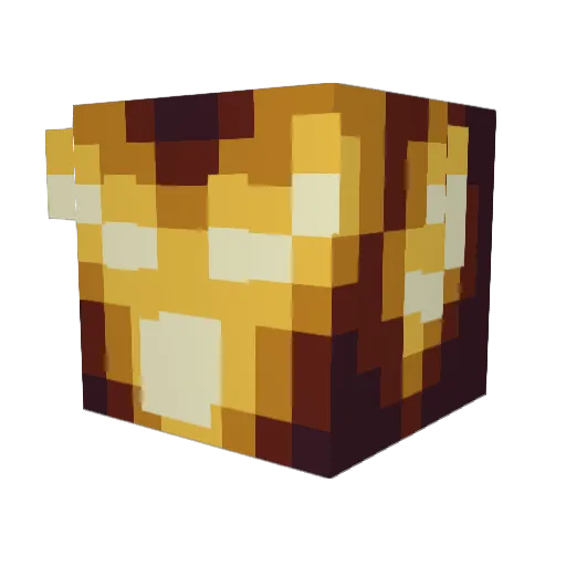 Brithnobar Minecraft avatar head, 3D render