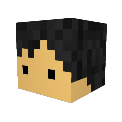 BritishBruv69 Minecraft avatar head, 3D render