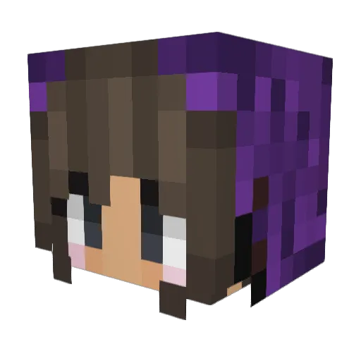 BrittersGaming Minecraft avatar head, 3D render