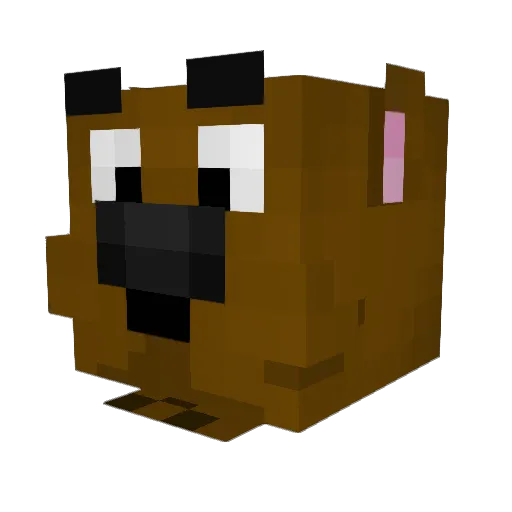 BrizzyReeves Minecraft avatar head, 3D render