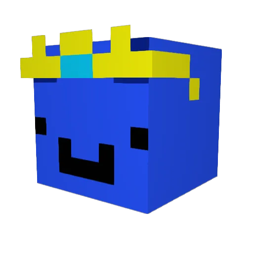 BroBroRho Minecraft avatar head, 3D render
