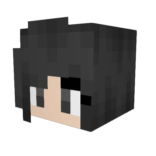 BroCandy Minecraft avatar head, 3D render