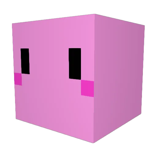 BroFab Minecraft avatar head, 3D render