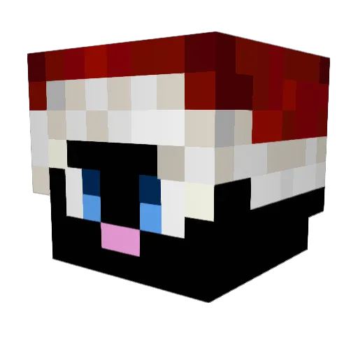 BroGo23 Minecraft avatar head, 3D render
