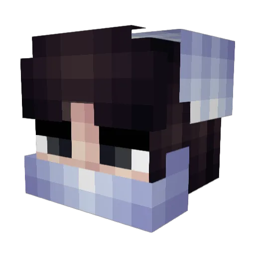 BroIdontKnow Minecraft avatar head, 3D render