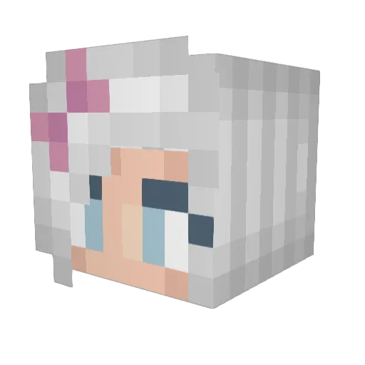 BroItsMoz Minecraft avatar head, 3D render