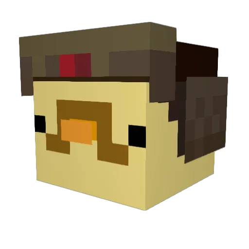 Bro_its_Ben Minecraft avatar head, 3D render