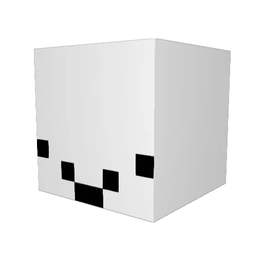 Broadhurst1211 Minecraft avatar head, 3D render