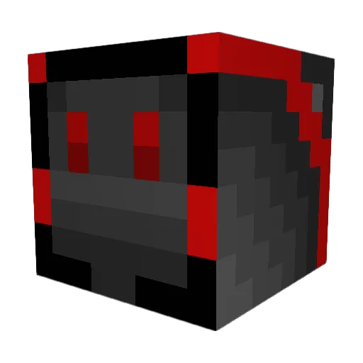 BroakeRist Minecraft avatar head, 3D render