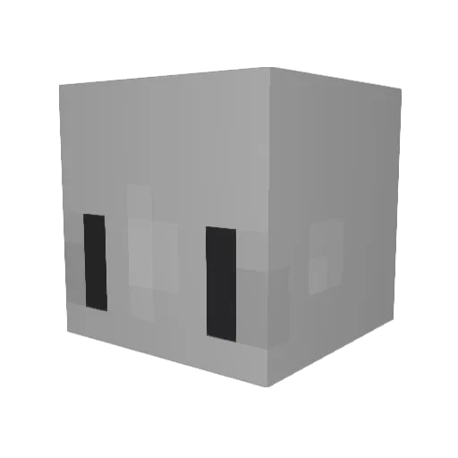 Brobva999 Minecraft avatar head, 3D render
