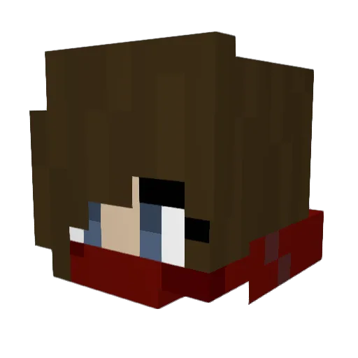 Brochacho5 Minecraft avatar head, 3D render