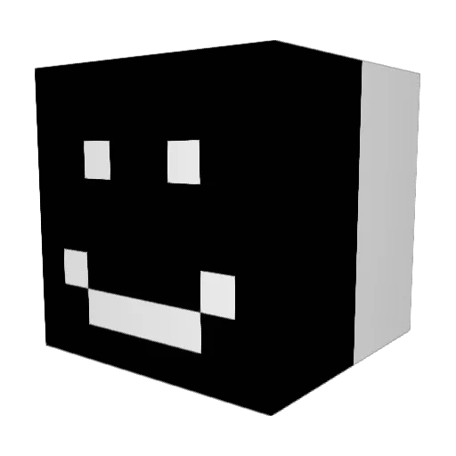 BrockTEM Minecraft avatar head, 3D render