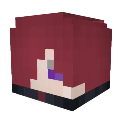 Brockie1328 Minecraft avatar head, 3D render