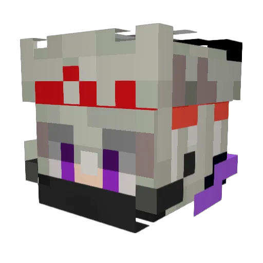 Broda_210 Minecraft avatar head, 3D render