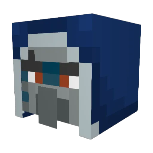 Broderick9999 Minecraft avatar head, 3D render