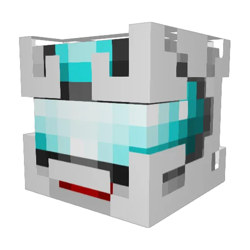 Brodsort117 Minecraft avatar head, 3D render