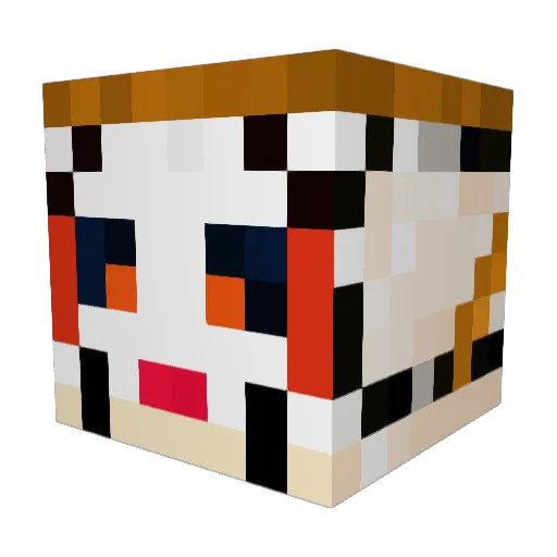 BrodyDW Minecraft avatar head, 3D render