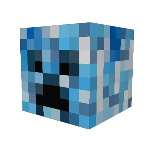 Brody_2014 Minecraft avatar head, 3D render