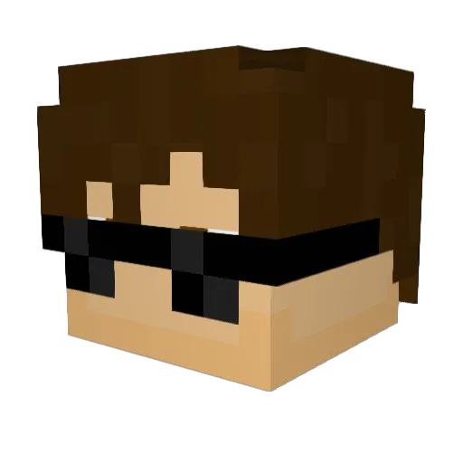 Brody_the_guy1 Minecraft avatar head, 3D render