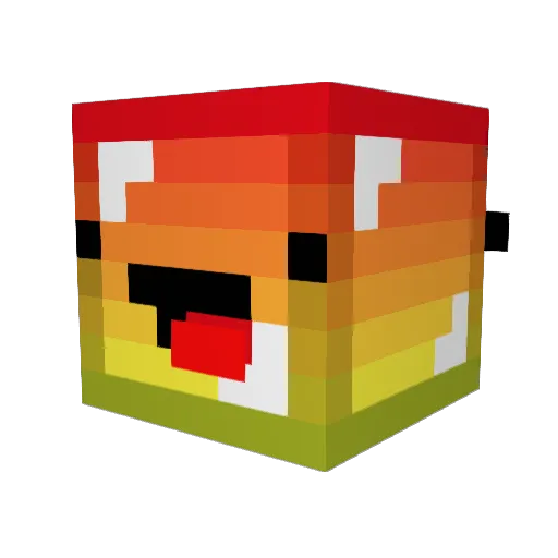 Brodycop11 Minecraft avatar head, 3D render